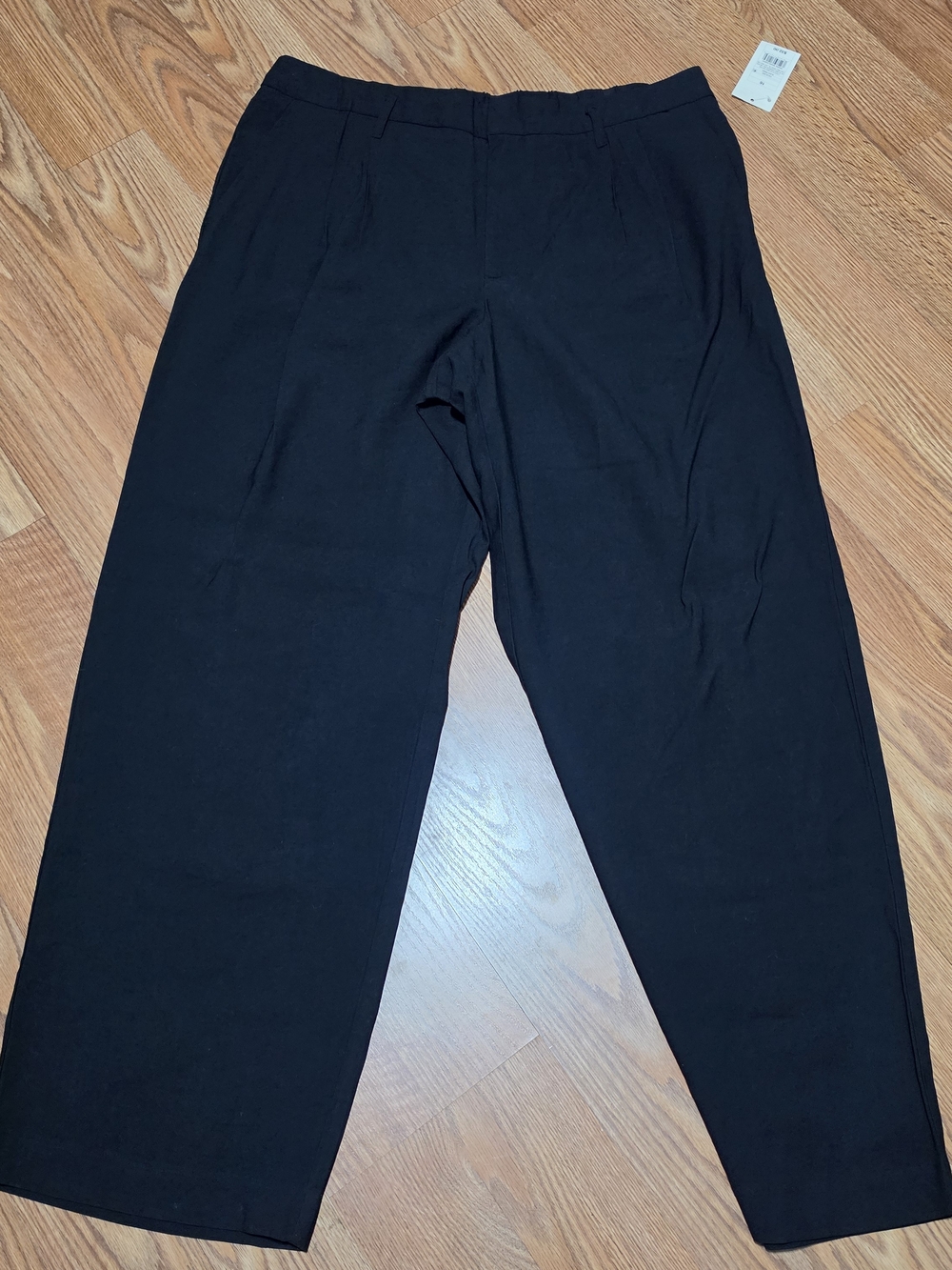 A NEW DAY Black Straight-Leg Dress Pants